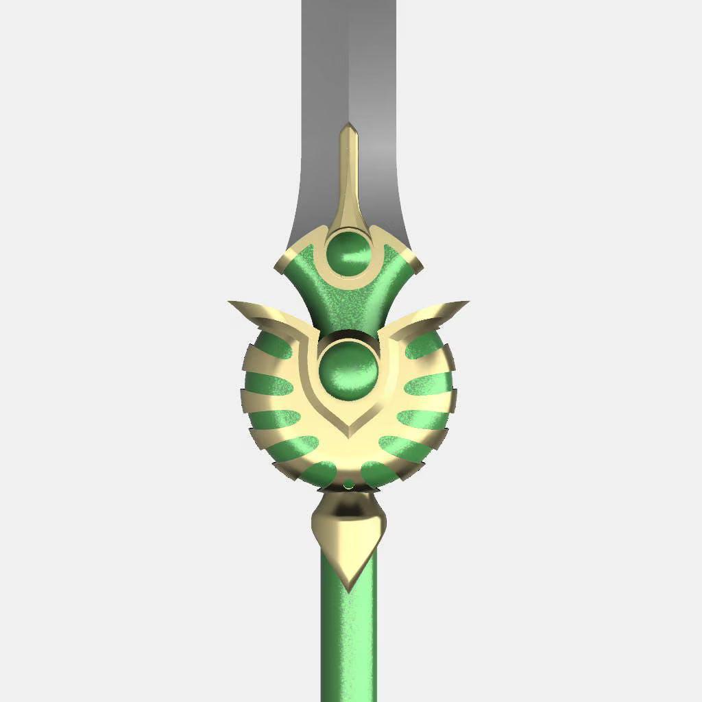 3D printed Fuu Honouji inspired sword for cosplay