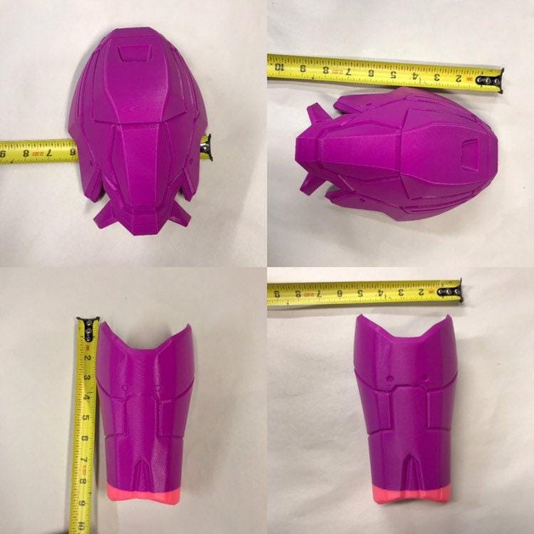 Cybernetic arm armor 3D printed cosplay kit
