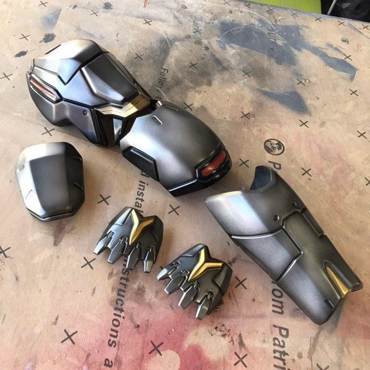 Cybernetic arm armor 3D printed cosplay kit